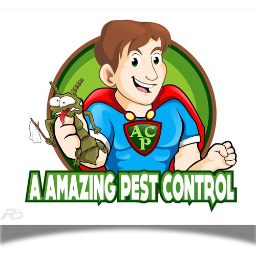Help A Amazing Pest Control with a new logo Design by Rozie'sDesign™