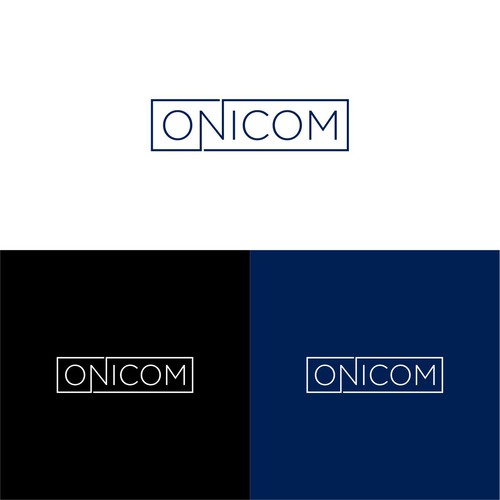Create a modern, elegant, and professional logo for Onicom Design by Atharash