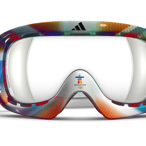 Design adidas goggles for Winter Olympics Design by Luckykid