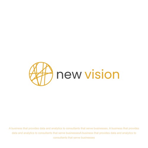 New Vision Logo Design by topeng4