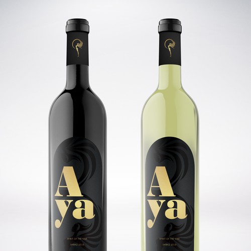 Design di All New Luxury Wine Label di Ko studio