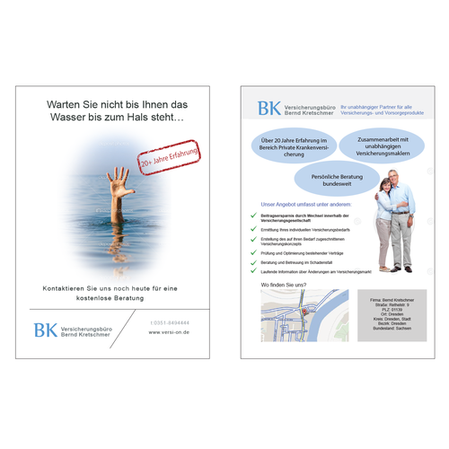 Proposta di design per un contest della categoria Cartolina, volantino o stampa realizzata da preks