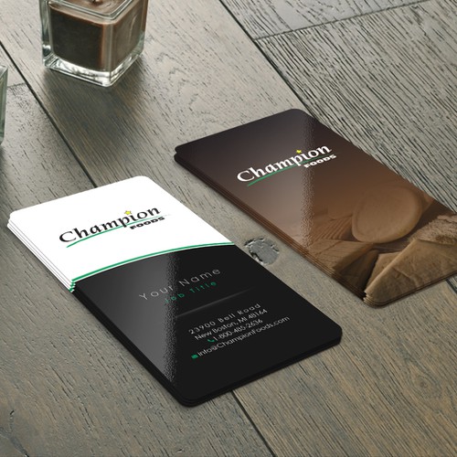 Design A New Business Card, Win The Prize!! Design by Azzedine D