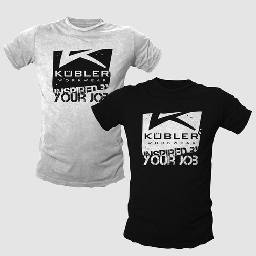 "Create a cool t-shirt design for KÜBLER Workwear! / Kreiert ein cooles T-Shirt-Design für KÜBLER Workwear!" winning T-shirt by guruntool