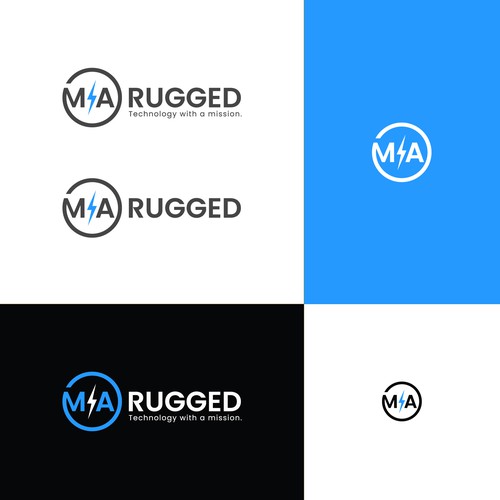 Mid-Atlantic Rugged Systems Logo and Brand Guide Design by Flatsigns