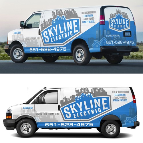 Looking for a bold memorable VAN WRAP Design by ezesol™