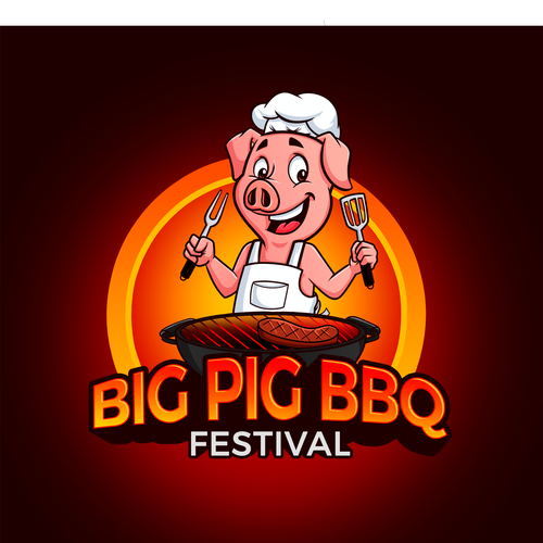 Design a logo for the BIG PIG BBQ Contest Design by Art Dhiego