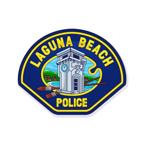 Laguna Beach Police Department Logo Design réalisé par Gr8 Art