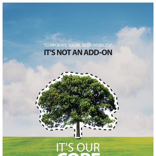 corporate social responsibility posters