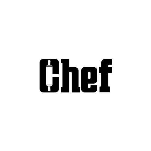 "CHEF": Food & Cooking Social Media Logo Design by honeyjar