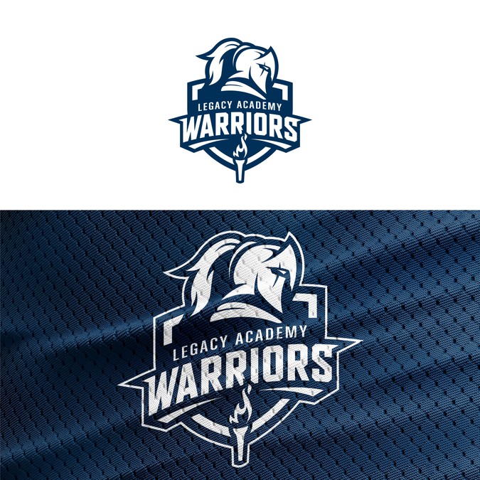  Private  School new athletic team  sports logo  Warriors 