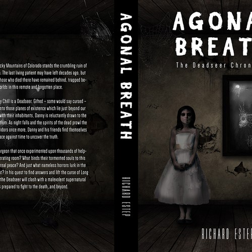 Create the cover for a chilling ghost story Design by adhiwijna