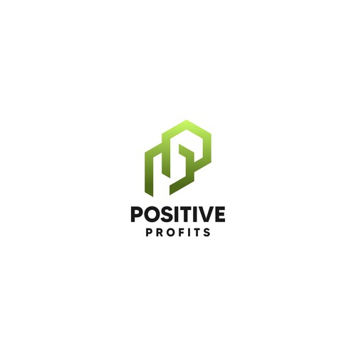 Positive Profits Logo Design by InfiniDesign