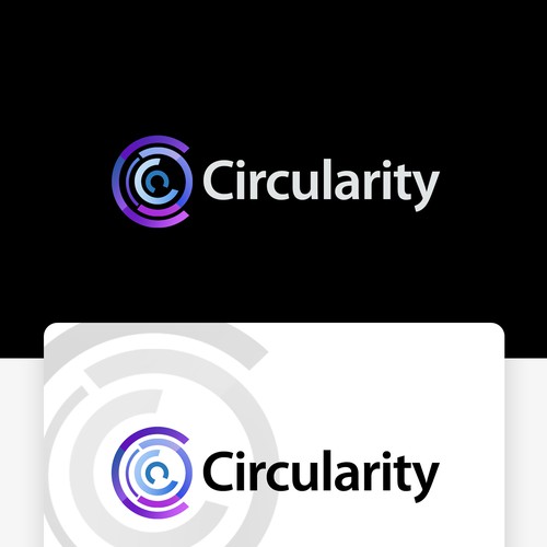 Logo design for green circular tech start up: Circularity Réalisé par pmAAngu