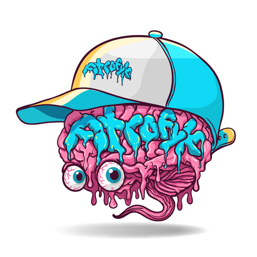 Help me melt brains with a logo representing my internet persona-ontwerp door jacondsign