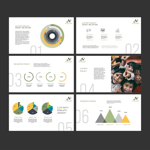 Help us help poor rural communities by providing a simple and stunning powerpoint template Design by Spike Spiegel