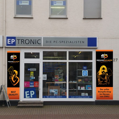 Proposta di design per un contest della categoria Insegna realizzata da GXG™