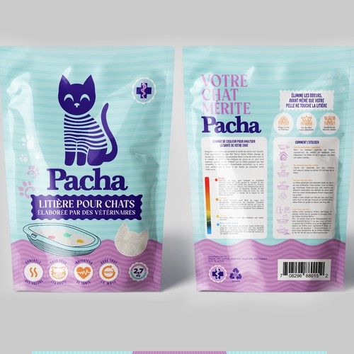 Cat Litter startup Minimalistic packaging - Contest Design von agooshe