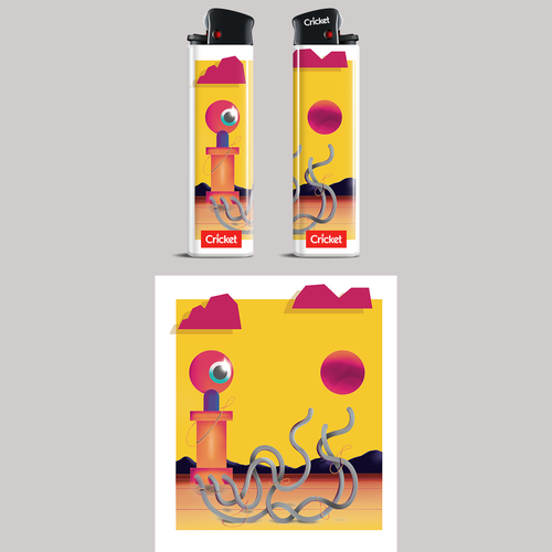 Create illustrations for a limited collection of Cricket Lighters (Multiple Winners) Design by Tillustrator