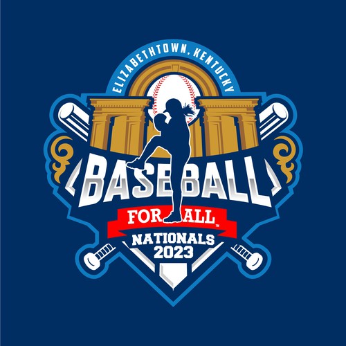 Eye-catching sports logo needed for major baseball event Diseño de indraDICLVX