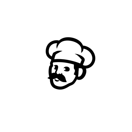 "CHEF": Food & Cooking Social Media Logo Design by emardesigns