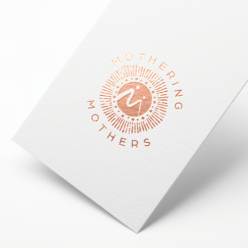 "Design a warm and elegant logo for  perinatal mental health and mexican rebozo practice" winning 