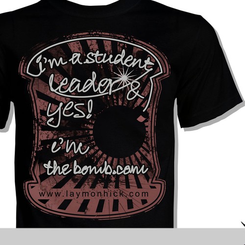 Design My Updated Student Leadership Shirt Design von vabriʼēl