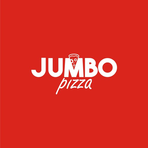 Jumbo Pizza logo Design by Heartmodjo