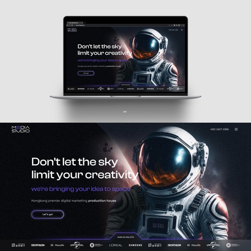 Web page design contest entry by Wiz@rd