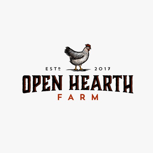 Open Hearth Farm needs a strong, new logo デザイン by CBT