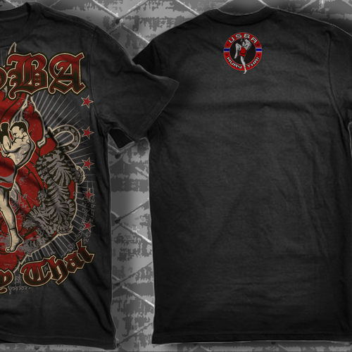 Design di Design a MMA/Muay Thai Kickboxing t-shirt.. di dibu