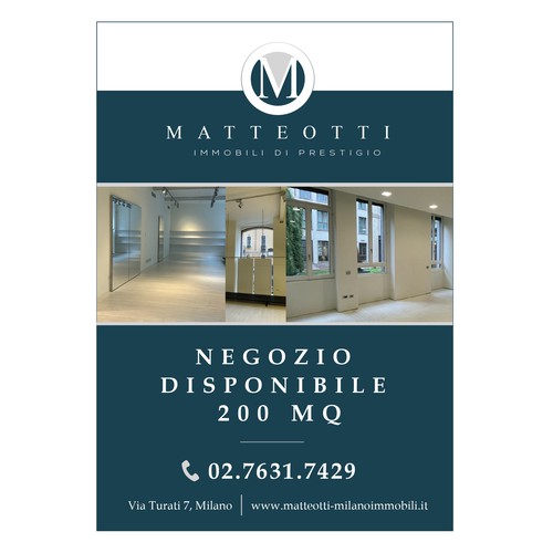 Proposta di design per un contest della categoria Insegna realizzata da alediba