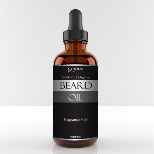 Create a High End Label for an All Natural Beard Oil! Diseño de Shark1@