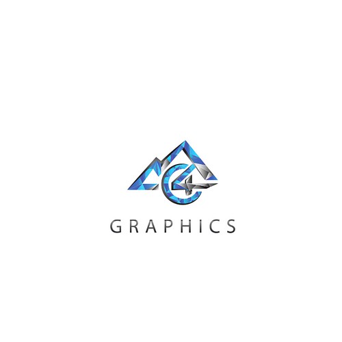 Geometric, modern, inspiring, powerful logo for my graphic design company C4 Graphics located in Colorado Réalisé par totovas