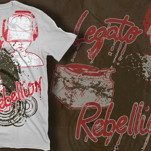 Legato Rebellion needs a new t-shirt design Design von dibu