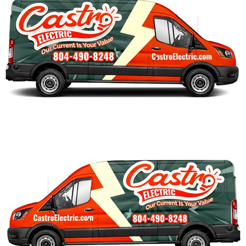 Designs | Van wrap For Electrical business! | Guaranteed | Quick Choice ...