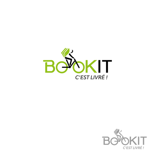 BOOKIT Genève, c'est livré! Livres en ligne livré à vélo! Design by ViewArt©FR ✏️ ❤✔️