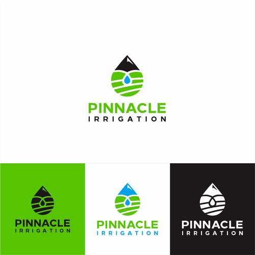 Brand new irrigation company looking for bold and statement-making logo Design by -Artventure-