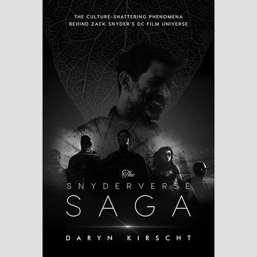 Cover for book on the culture-shattering phenomena behind Zack Snyder’s DC film universe Diseño de Sαhιdμl™