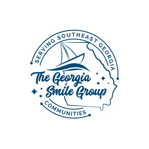 Classy logo for growing dental group in Southeast Georgia Design by Afrian.