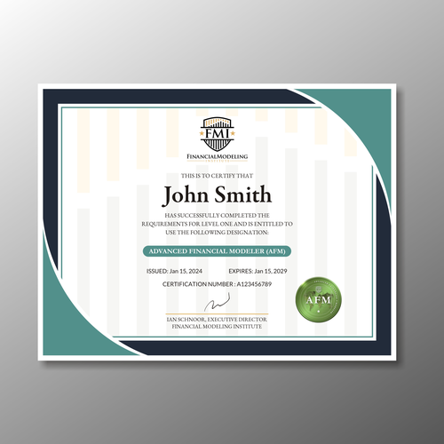 Design Looking for Custom Professional Certificate Design di nuhadesain