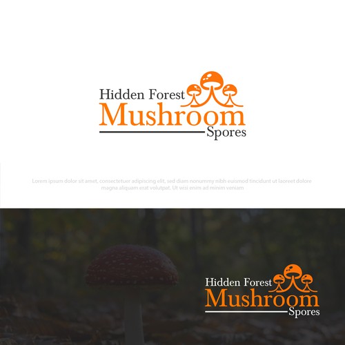 Magic Mushroom Business Logo! Design by Consort Solutions