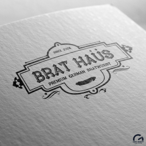 Logotipo y tarjeta de visita propuesta en el concurso por Gent Design