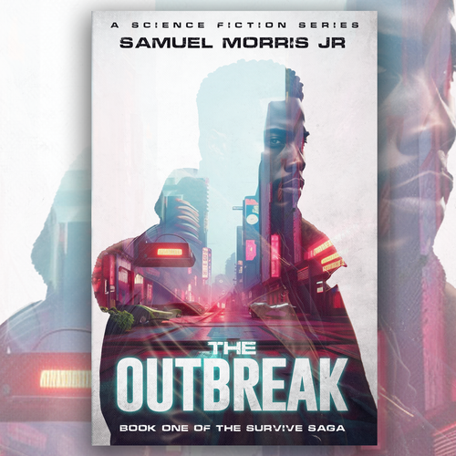 Sci-fi book cover with horror elements needed. Design by 【E-Django】