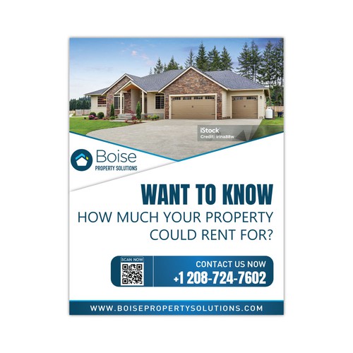 Create an Eye-Catching 1/4 Page Ad for a Leading Property Management Company! Design by Gorbachev