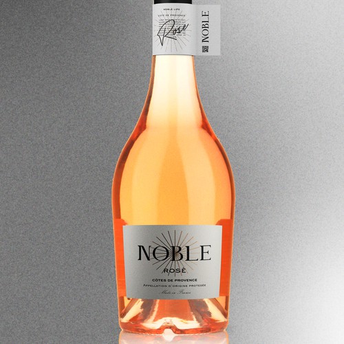 Rose Wine Label Design by LABELL®