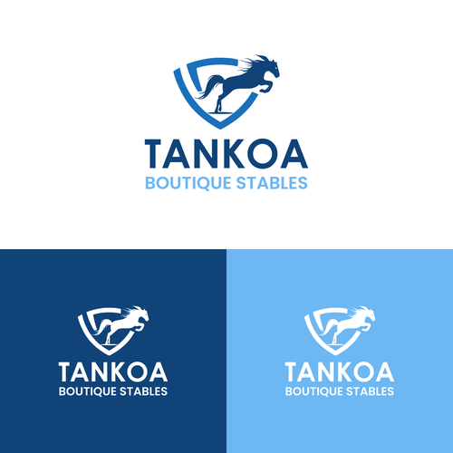 Horse Jumping Logo Design by opiq98