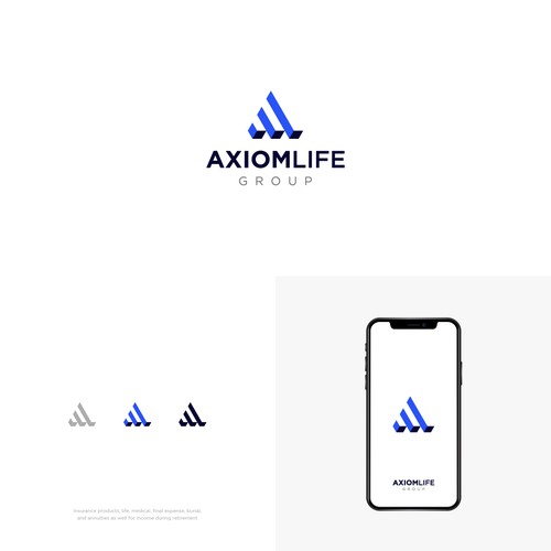 AxiomLifeGroup (Insurance and financial products)-simple, sophisticated and approachable Design by Anut Bigger
