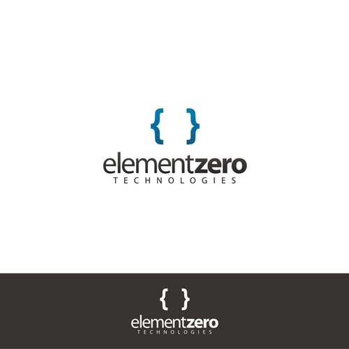 logo for Element Zero Technologies Diseño de the ann.