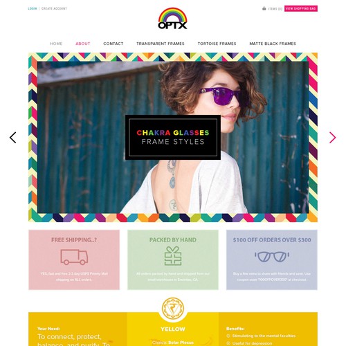 Bright, Colorful, and Beautiful Design Requested for Ecommerce Website Diseño de AwesomeMolly